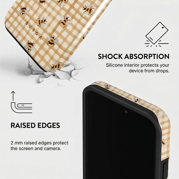 Burga Tough Back Cover with MagSafe Apple iPhone 14 Pro - Honeycomb