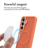 imoshion Colour Guard Back Cover with MagSafe Samsung Galaxy S26 Plus - Orange