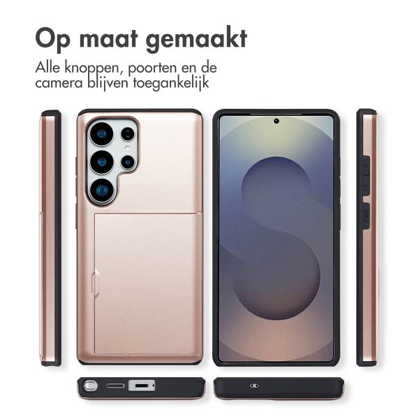 imoshion Backcover met pasjeshouder Samsung Galaxy S25 Ultra - Rosé Goud