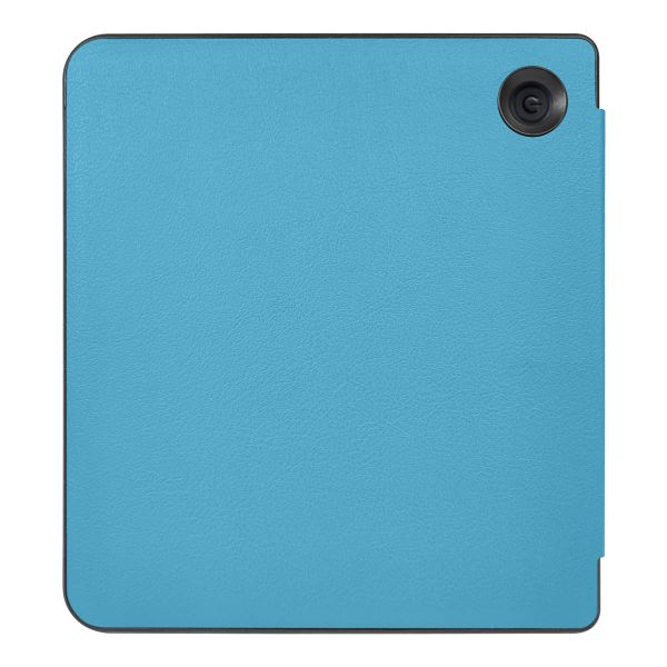 imoshion Slim Hard Case Bookcase Kobo Libra Colour - Lichtblauw