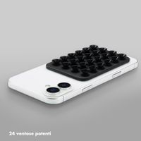 Selencia MagSafe zuignap telefoonhouder - Zwart