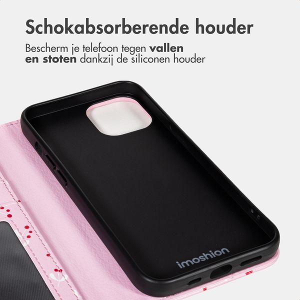 imoshion Design Bookcase Apple iPhone 14 - Blush Berries