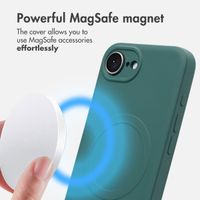 imoshion Colour Back Cover with MagSafe Apple iPhone 17e / 16e - Dark Green