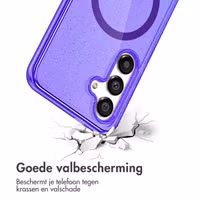 imoshion Sparkle Backcover met MagSafe Samsung Galaxy S25 Plus - Paars