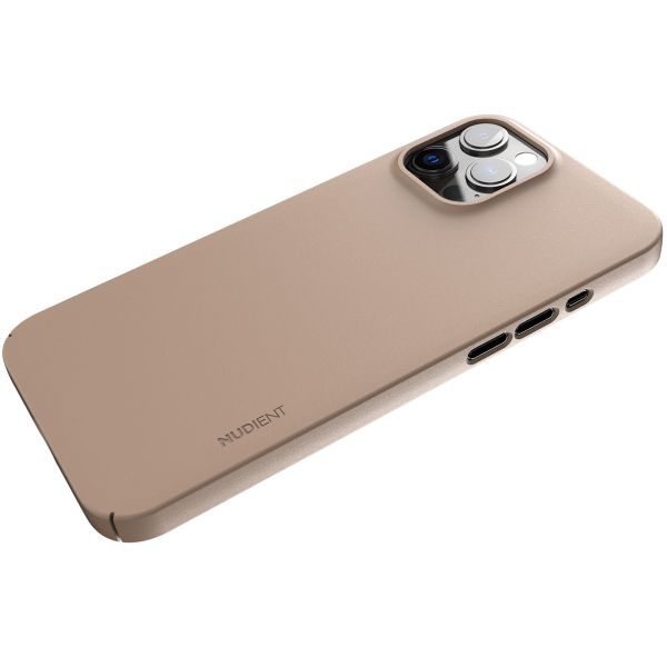 Nudient Thin Case iPhone 12 Pro Max - Clay Beige