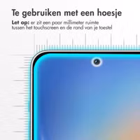 Accezz Gehard Glas Screenprotector Samsung Galaxy A35 / A55 - Transparant