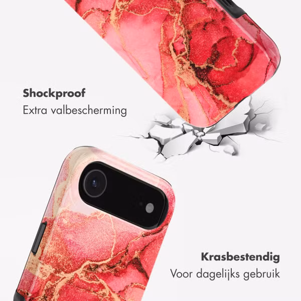 Selencia Vivid Backcover met MagSafe Apple iPhone Air - Rosy Marble