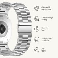 imoshion Stalen bandje  - Universeel 20 mm aansluiting - Zilver