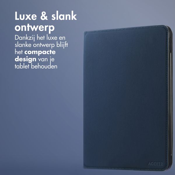 Accezz Classic Tablet Case Apple iPad Pro 11 (2025) M5 / (2024) M4 - Donkerblauw
