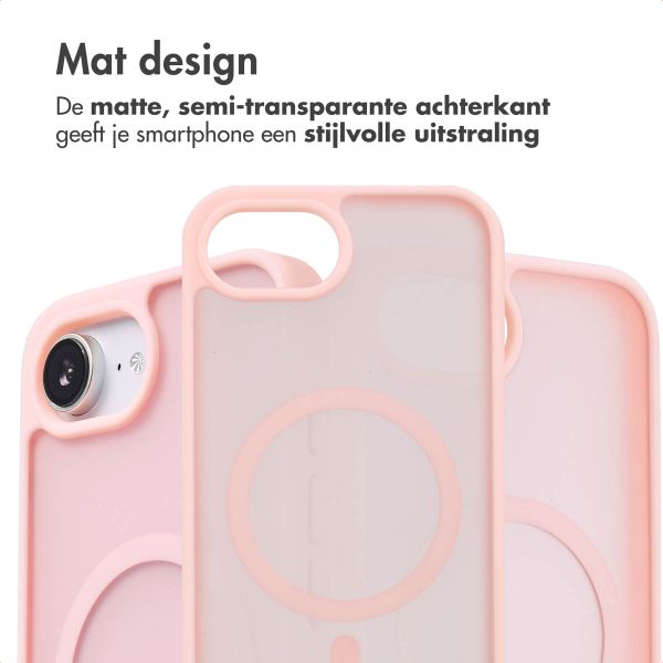 imoshion Color Guard Backcover met Magsafe iPhone 16e - Lichtroze