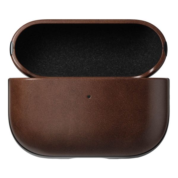 Nomad Horween Leather Case Apple AirPods Pro 2 - Rustic Brown