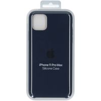 Apple Silicone Backcover Apple iPhone 11 Pro Max - Midnight Blue