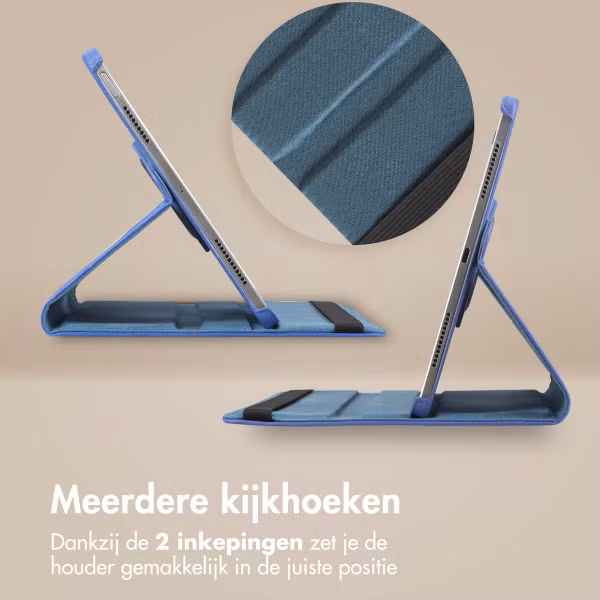 imoshion 360° draaibare Bookcase Xiaomi Pad 7 / 7 Pro - Donkerblauw
