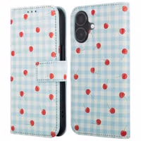 imoshion Design Bookcase Apple iPhone 17 - Cherry Check
