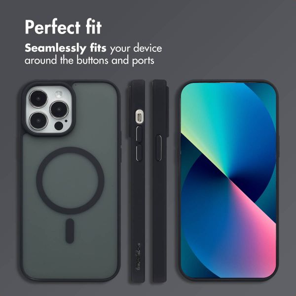 imoshion Colour Guard Back Cover with MagSafe Apple iPhone 13 Pro Max - Black