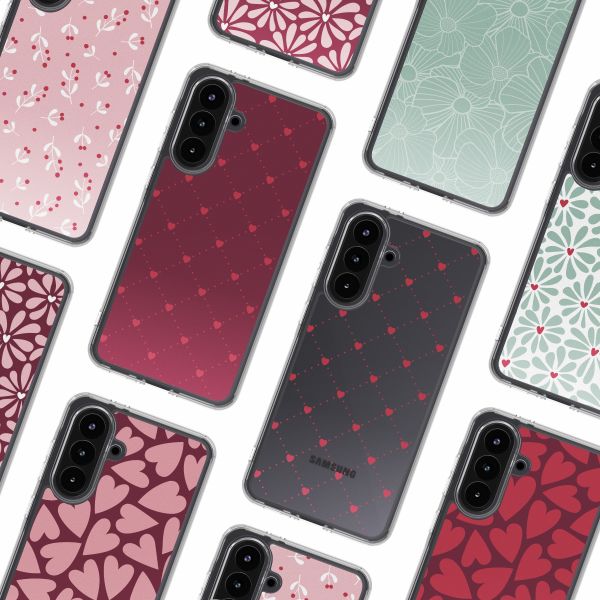 imoshion Design hoesje Samsung Galaxy A36 - Crush Check Coral Dust
