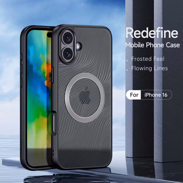 Dux Ducis Aimo Backcover met MagSafe Apple iPhone 16 - Transparant