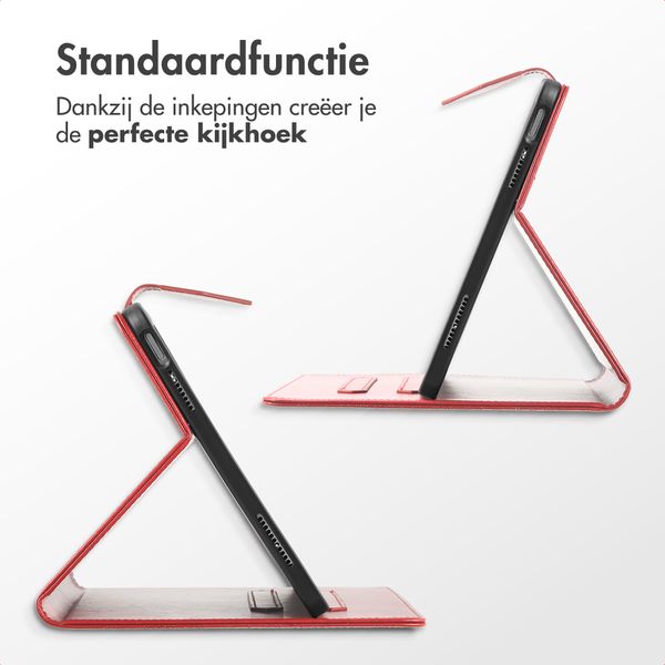 imoshion Mandala Bookcase Samsung Galaxy Tab A11 Plus - Rood
