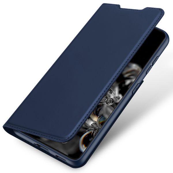 Dux Ducis Slim Softcase Bookcase Samsung Galaxy S21 Plus - Donkerblauw