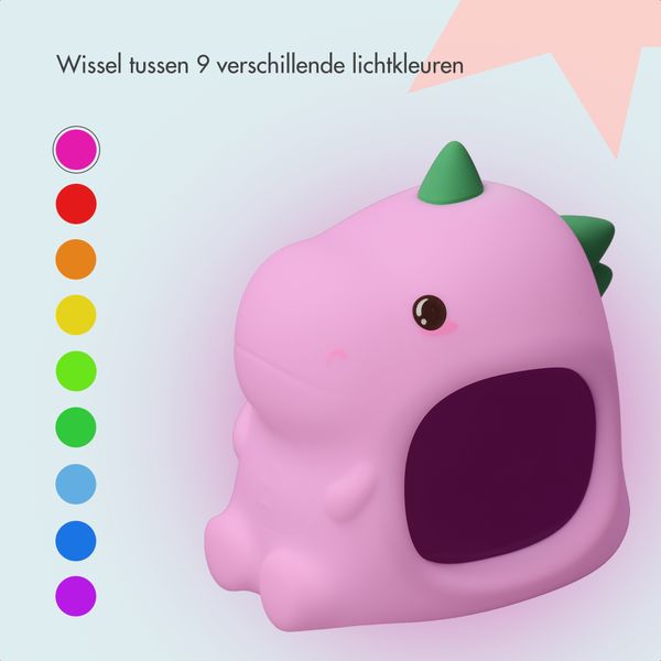 imoshion Kids Slaaptrainer - Nachtlampje met Speaker - Kinderwekker - Dino