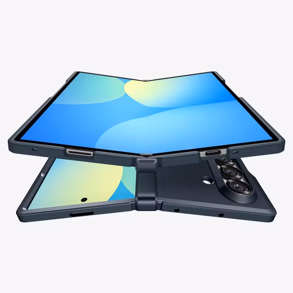 Spigen Tough Armor Pro Backcover MagFit Samsung Galaxy Z Fold 7 - Metal Slate