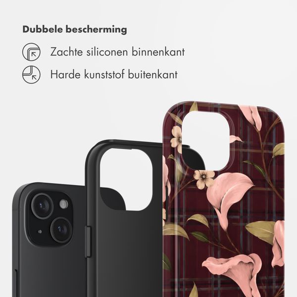 Selencia Vivid Backcover Apple iPhone 15 - Autumn Muse