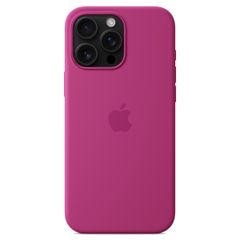 Apple Silicone Backcover MagSafe Apple iPhone 16 Pro Max - Fuchsia