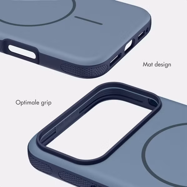 imoshion Color Backcover met Thin MagSafe Ring Apple iPhone 18 Pro Max / 17 Pro Max - Donkerblauw