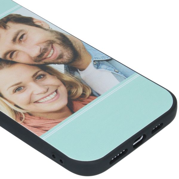 Ontwerp je eigen Apple iPhone 12 Pro Max gel hoesje - Zwart