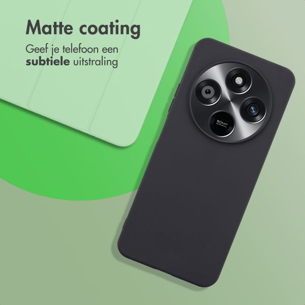 imoshion Color Backcover Xiaomi Redmi 14C - Zwart