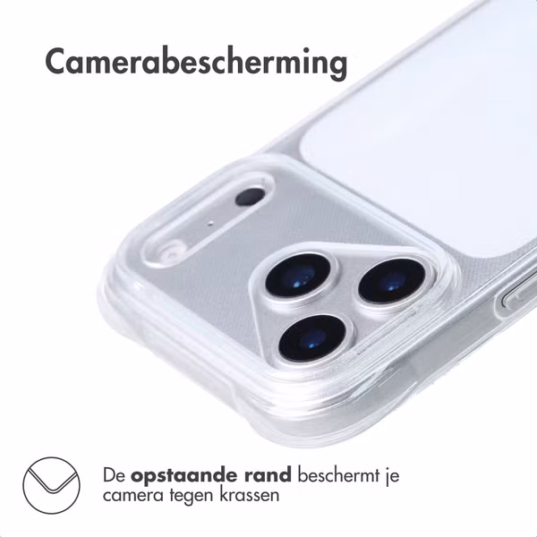 imoshion Shockproof Case Apple iPhone 18 Pro / 17 Pro - Transparant