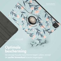 imoshion 360° Draaibare Design Bookcase Apple iPad Air 13 inch (2025) M3 / (2024) M2 - Flowers