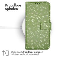 imoshion Design Bookcase Samsung Galaxy S25 - Green Flowers