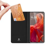 Dux Ducis Slim Softcase Bookcase Motorola Moto G85 - Zwart