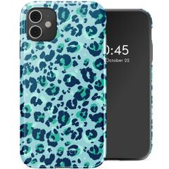 Selencia Vivid Tough Backcover iPhone 11 - Wild Spots Light Blue