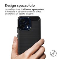 imoshion Brushed Backcover Oppo Reno15 F (5G) - Zwart