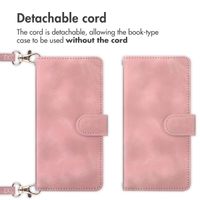 imoshion Bookcase with Strap Apple iPhone SE (2022 / 2020) / 8 / 7 - Pink