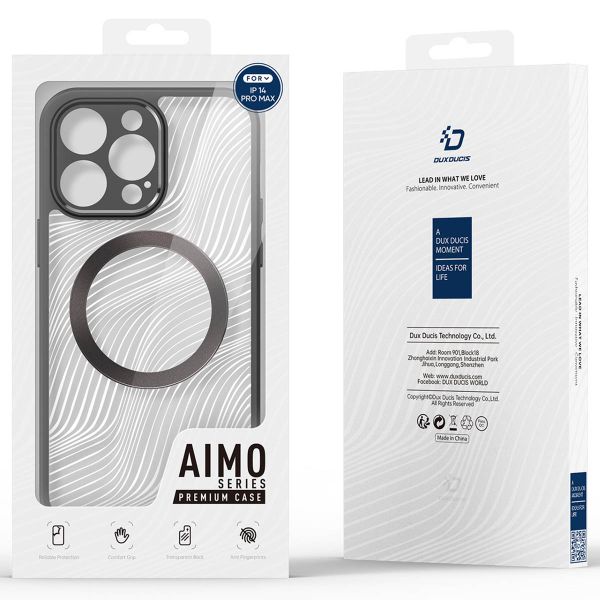 Dux Ducis Aimo Backcover met MagSafe iPhone 14 Pro Max - Transparant