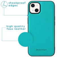 imoshion Luxe Portemonnee iPhone 13 - Turquoise