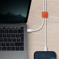 Uniq Pod 8-pack kabel organizer - Sienna Orange
