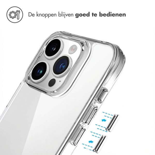 imoshion Rugged Air Case Apple iPhone 15 Pro - Transparant