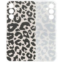 imoshion Design hoesje Samsung Galaxy A25 (5G) - Leopard Transparent