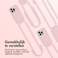 imoshion Color Backcover met afneembaar koord Apple iPhone 14 Pro - Roze