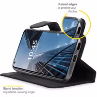 Accezz Wallet Softcase Bookcase Xiaomi Mi 10 (Pro) - Zwart