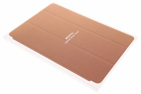 Apple Leather Smart Cover iPad 9 (2021) 10.2 inch / 8 (2020) 10.2 inch / 7 (2019) 10.2 inch / Pro 10.5 (2017) / Air 3 (2019) - Saddle Brown