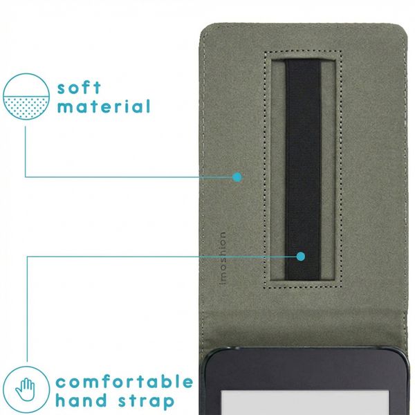 imoshion Stand Flipcase Pocketbook Verse / Verse Lite / Verse Pro / Vivlio Light / Light HD - Lichtgroen