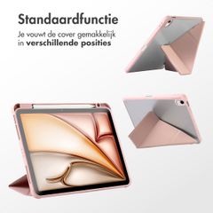 imoshion Origami Bookcase Apple iPad 11 (2025) 11 inch A16 / iPad 10 (2022) 10.9 inch - Roze