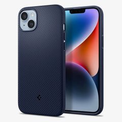 Spigen MagSafe Armor Backcover Apple iPhone 14 Plus - Blue