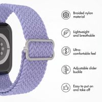 imoshion Woven nylon strap Apple Watch | 38/40/41/42 mm - Lilac