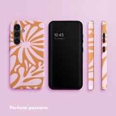 Selencia Vivid Backcover Samsung Galaxy S24 - Modern Bloom Pink